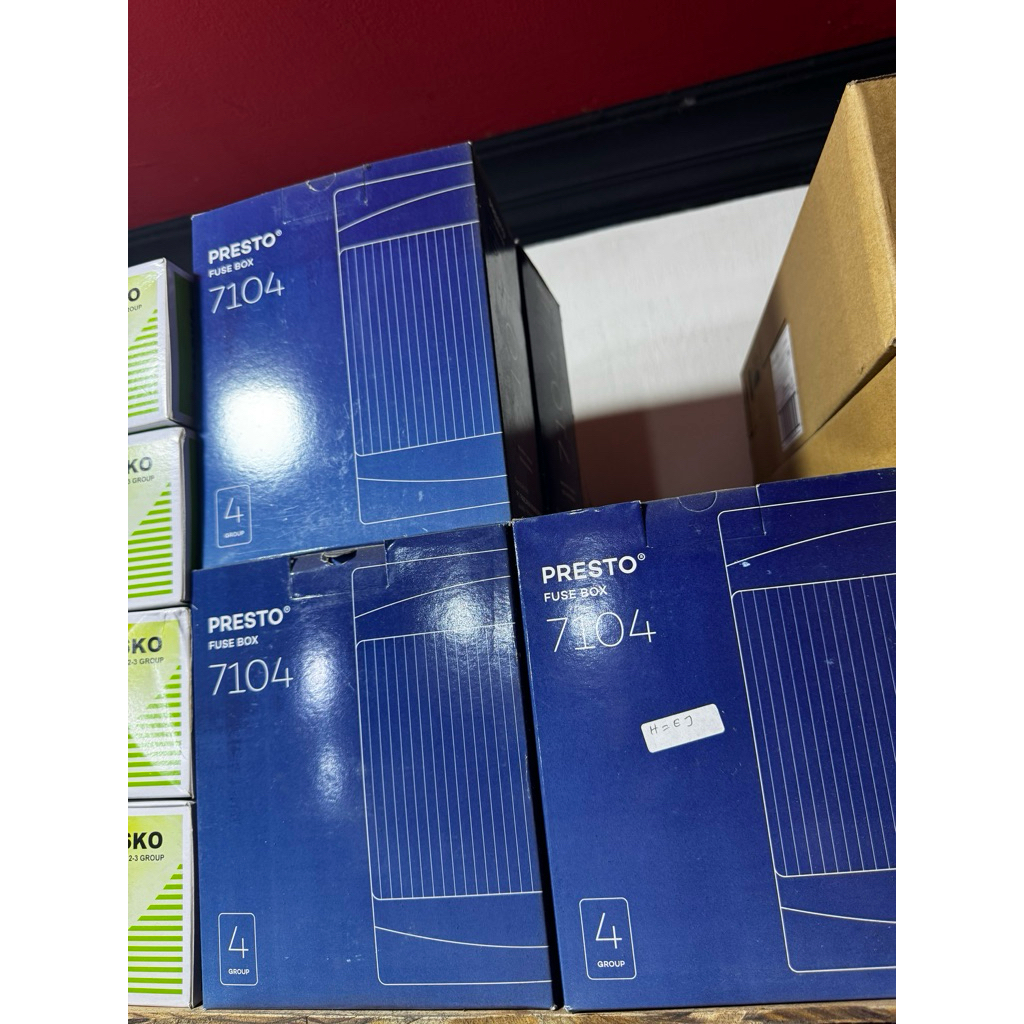 Box MCB Presto 4 Grup Tanam