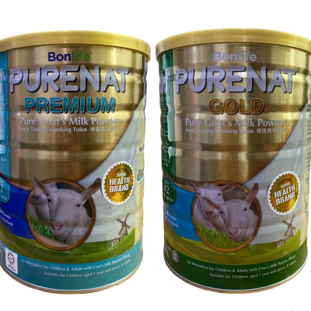 

Purenat Pure Goat's Milk Powder 400gr / susu kambing tulen