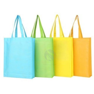 

12 PCS Tas Spunbond / goodie bag murah 25x8x35 press / spunbun/tas kain/bento
