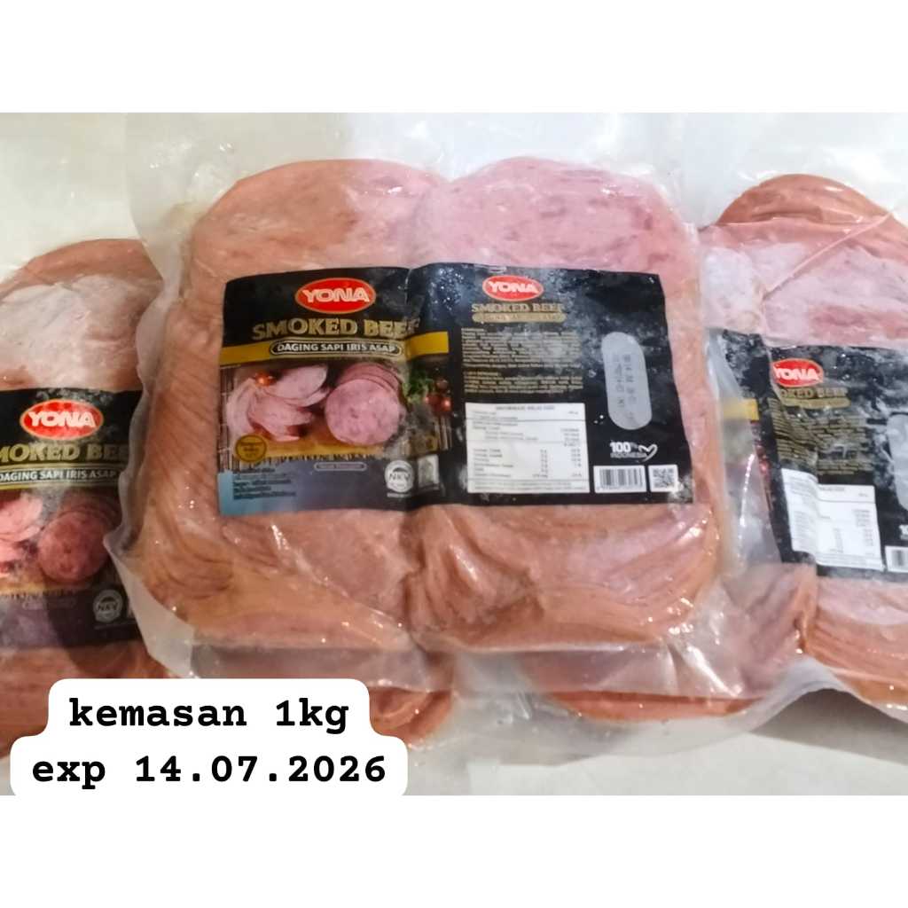 

yona smoked beef 1kg exp 14-07-2026