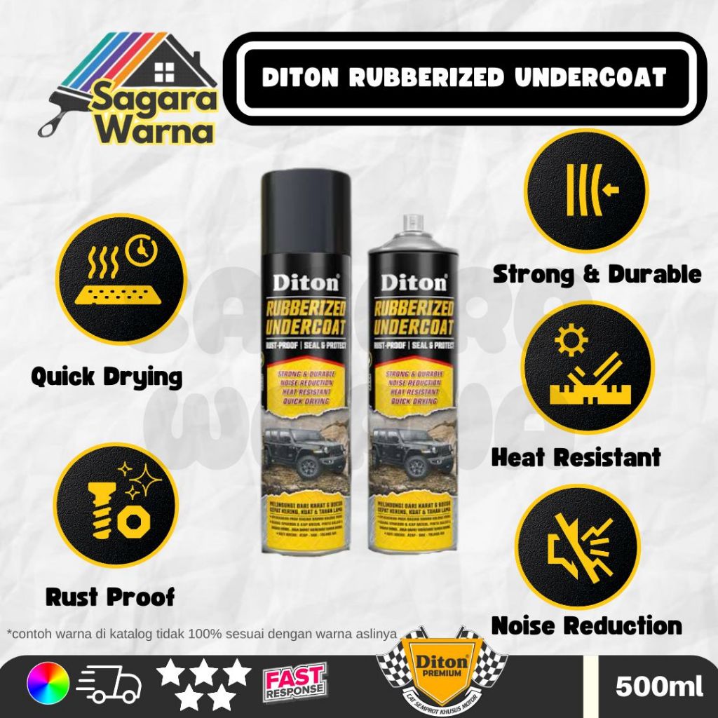 Diton Rubberized Undercoat / Anti Karat