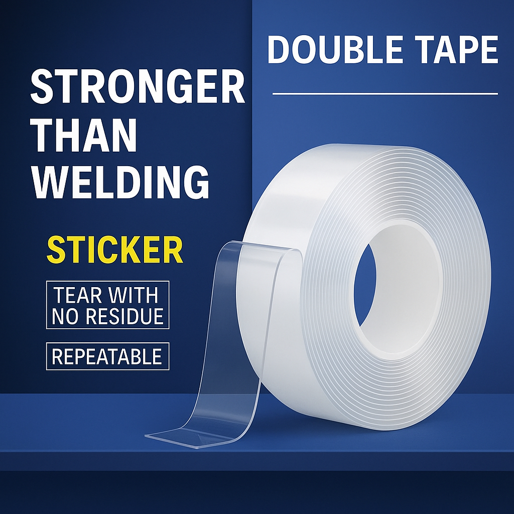 

Nestzone | NANO TAPE DOUBLE TAPE NANO SELOTIP BENING DOUBLE TIP ISOLASI DOUBLE TAPE 2 SISI SERBAGUNA 3M & 5M