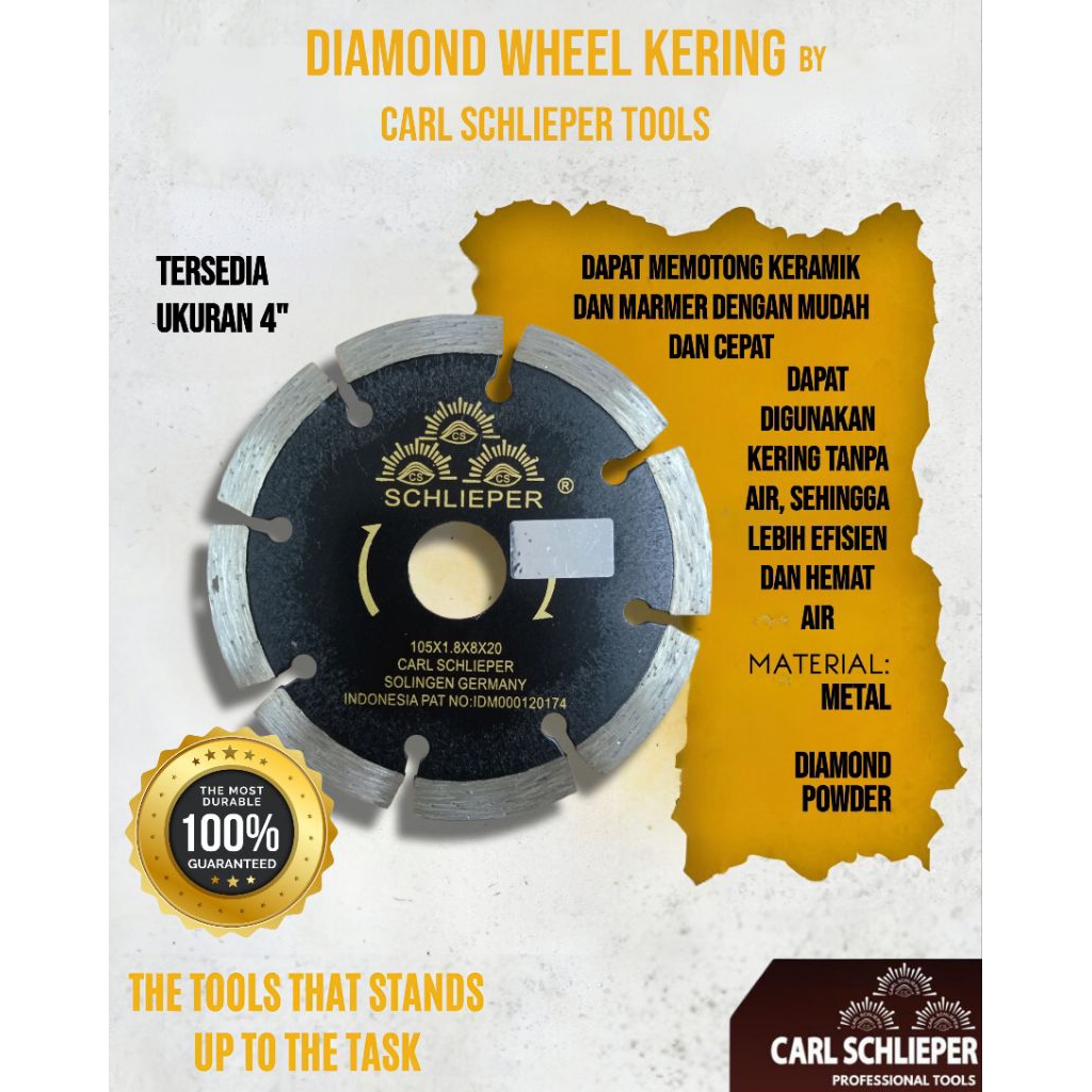 CARL SCHLIEPER Diamond Wheel Kering