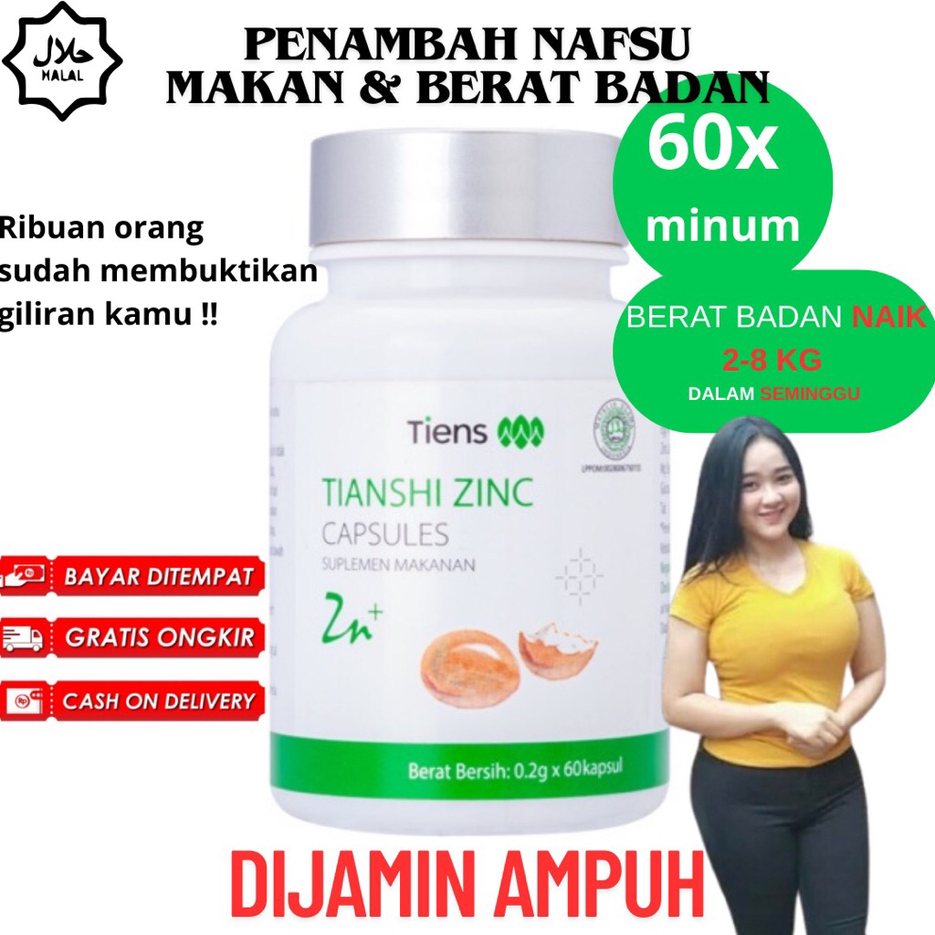 [BPOM] COD GRATIS ONGKIR SUPLEMEN VITAMIN PENGGEMUK DEWASA REMAJA/ PENGGEMUK ALAMI AMAN CEPAT PERMAN