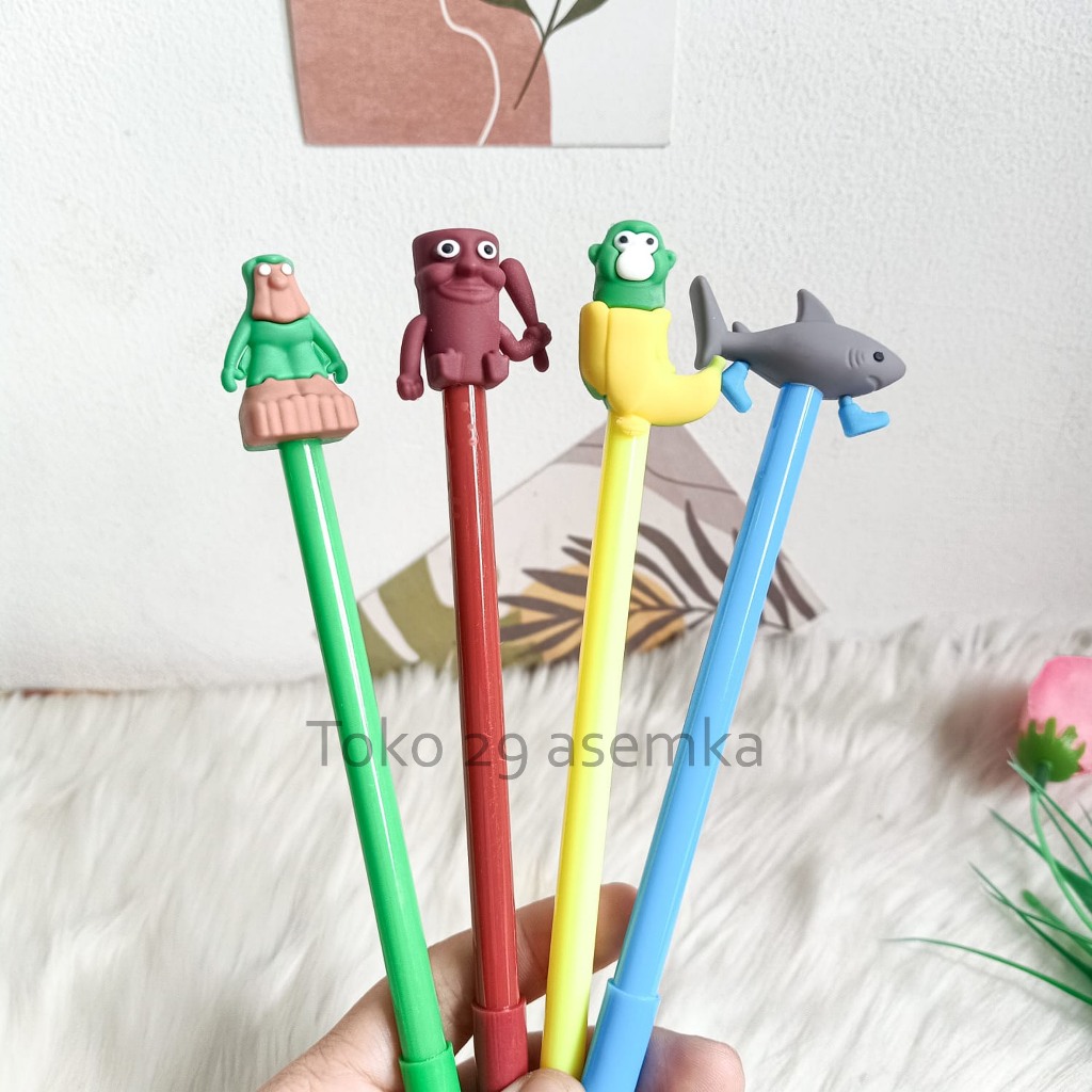 

PULPEN GEL BRAINROT ANOMALI PGK-2015 BOLPOIN LUCU ANAK ALAT TULIS KANTOR SEKOLAH MURAH TERMURAH COD