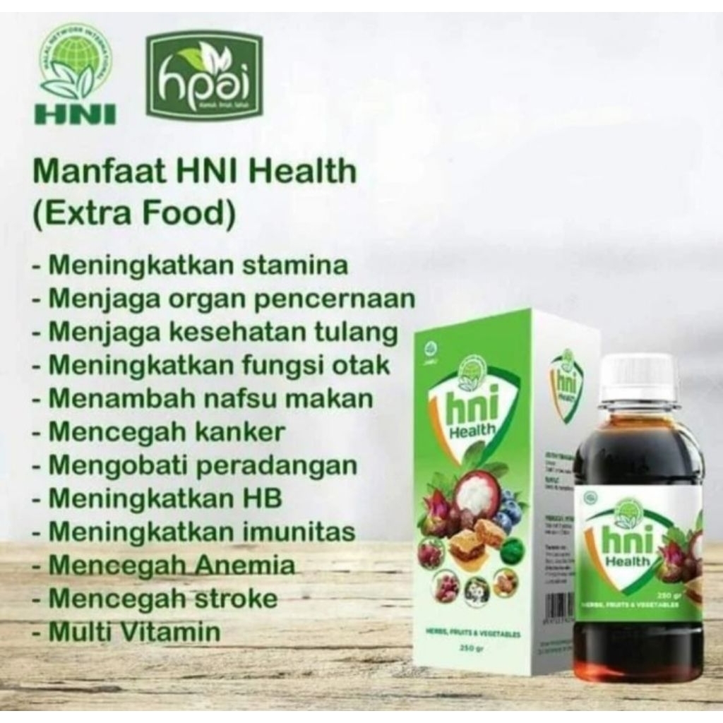 

EXTRAFOOD HNI HEALTH MADU BUAH