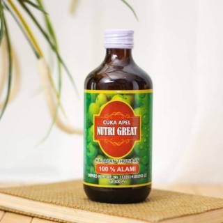 

Cuka Apel Nutri Great 300ml Apple Cider Vinegar With Mother