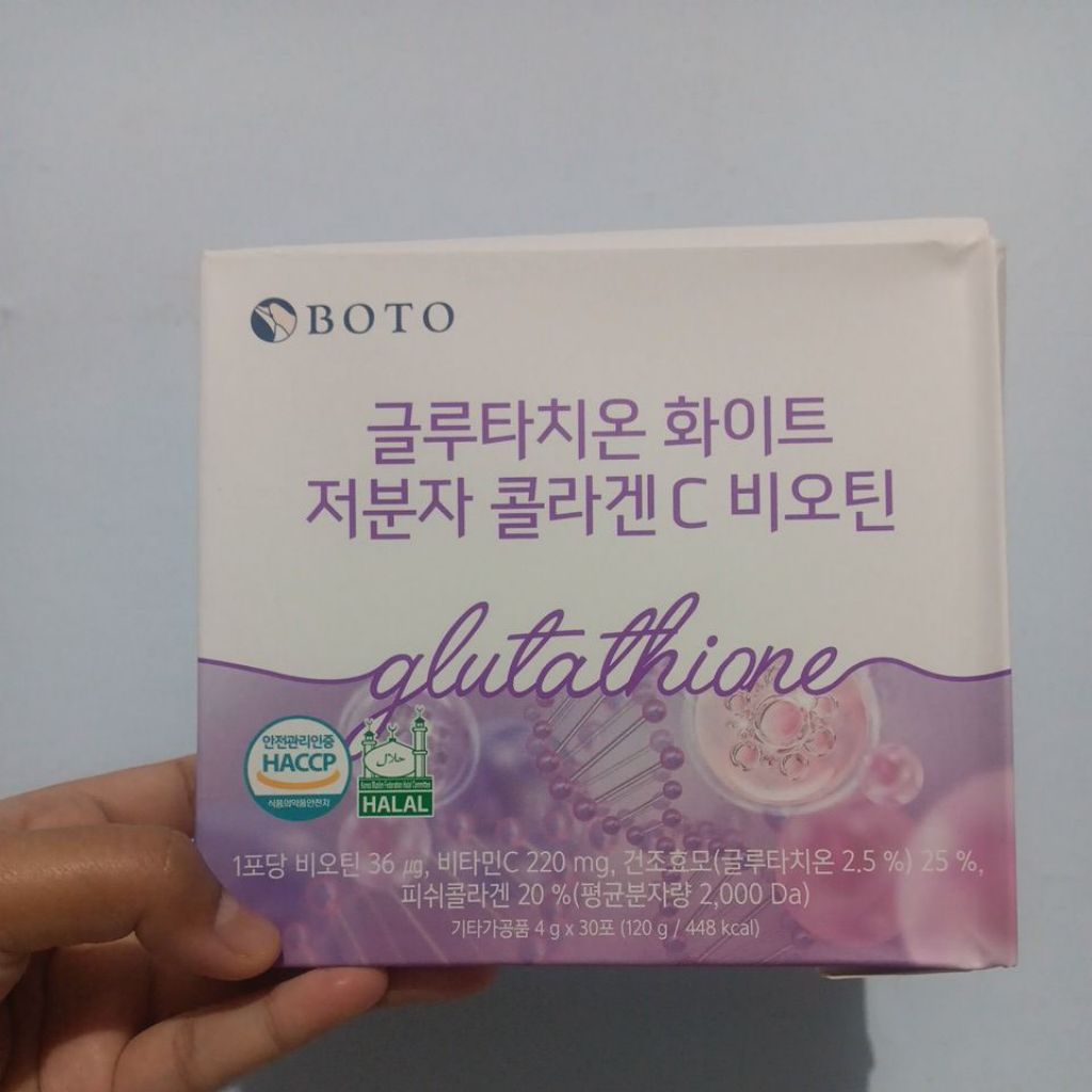 (NEW) BOTO Glutathione White Small Molecule Collagen C Biotin