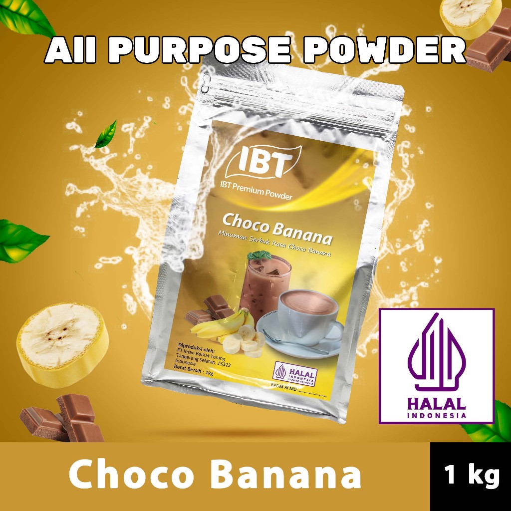 

Bahan Minuman Bubuk Coklat Pisang Choco Banana Bubble Tea Drink Powder Bagus