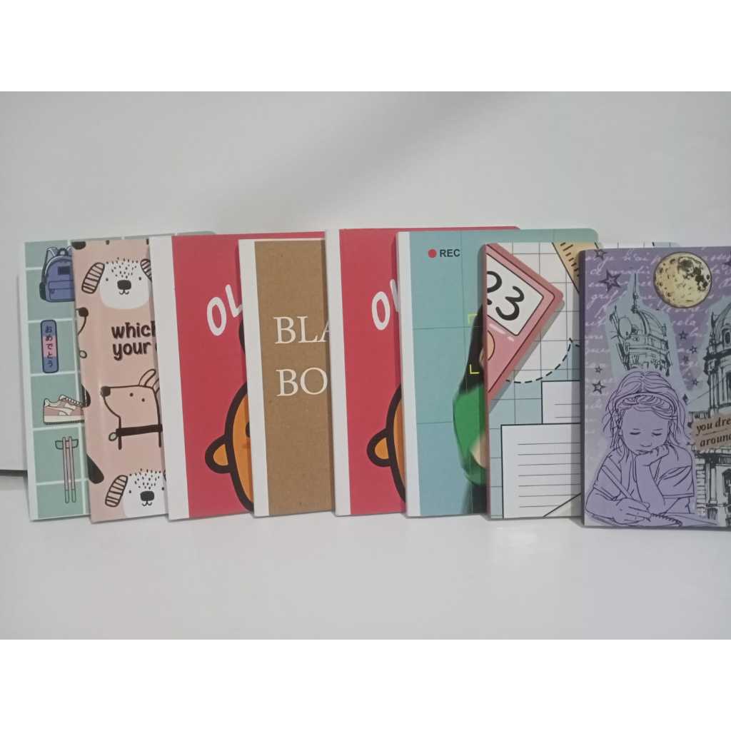 

NOTEBOOK Dengan desain lucu , menarik dan multifungsi / menggambar / sketsa / coretan