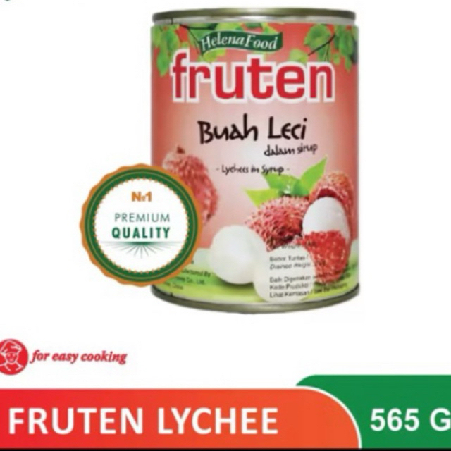 

BUAH LECI KALENG Fruten Buah Leci kemasan kaleng/Lychees in Syrup/565 gr