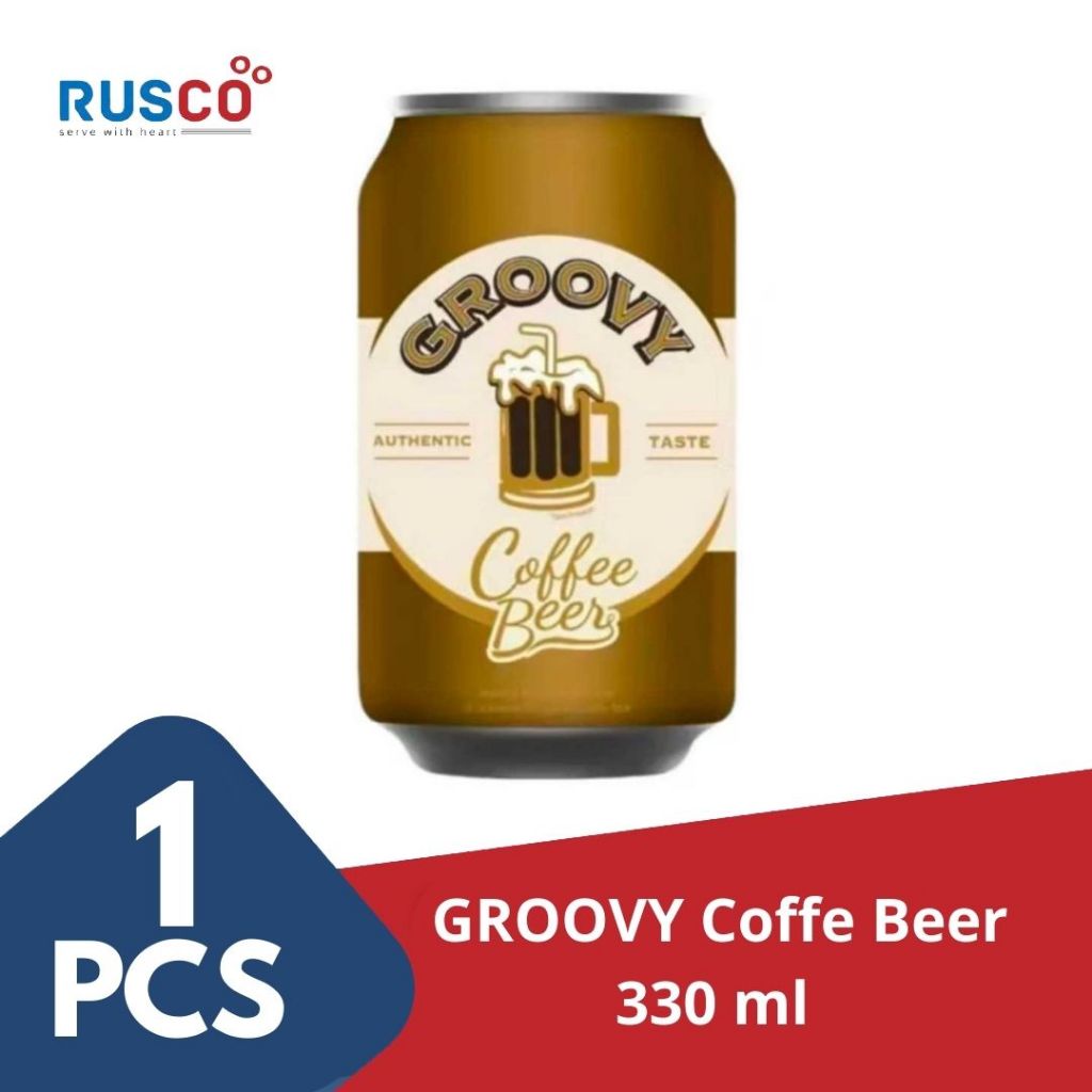 

GROOVY Coffe Beer 330 ml ( 1 PCS ) - Minuman Soda Manis