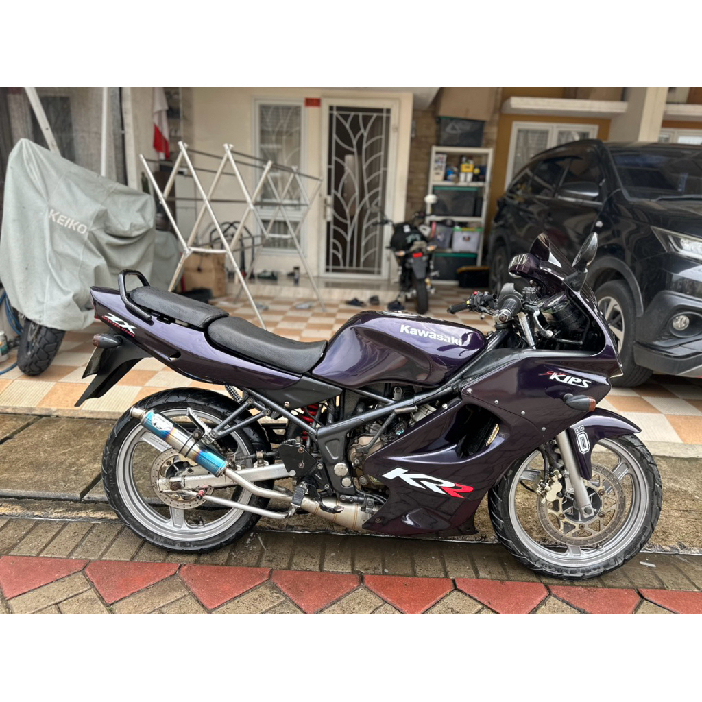 Kawasaki Ninja rr old 2010 rare ungu sesuai surat