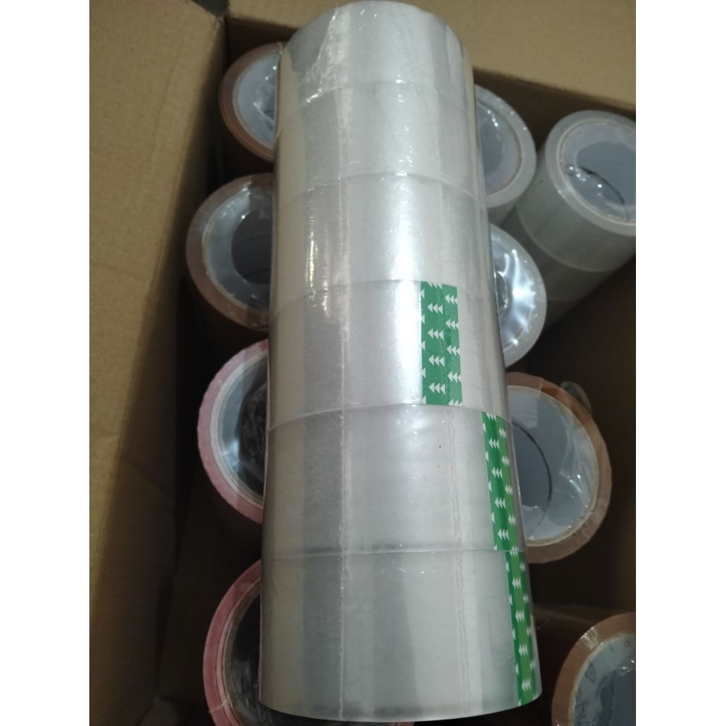 

Lakban bening ukuran 45 mm 90 yard 1 pcs