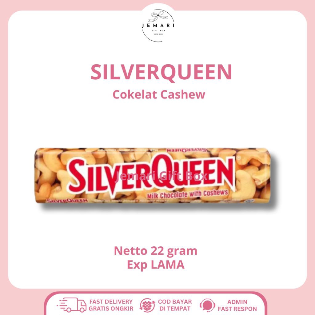 

SilverQueen Cokelat Cashew by Jemari Gift Box