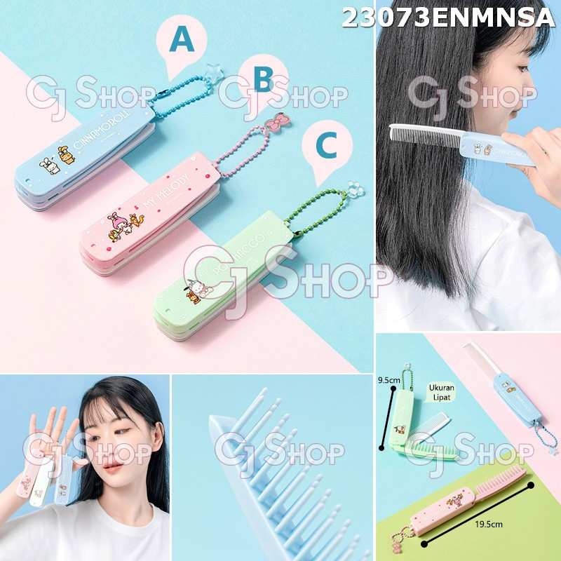 Cinnamoroll My melody Pochacco Sisir Lipat miniso [Sanrio License] 23073