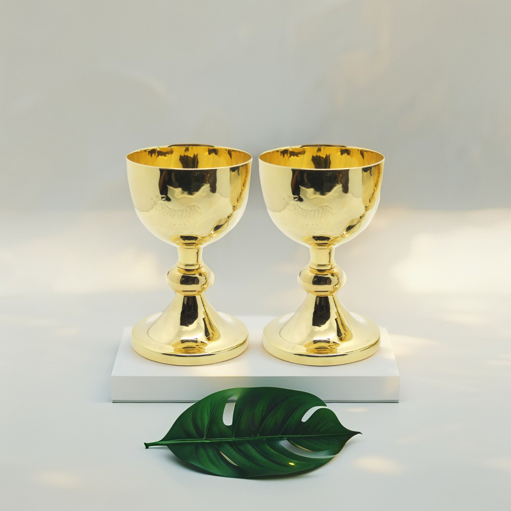 Murah PIALA LAPSI EMAS / PIALA PERJAMUAN KATOLIK / PERALATAN MISA KATOLIK / PIALA KUNINGAN Diskon