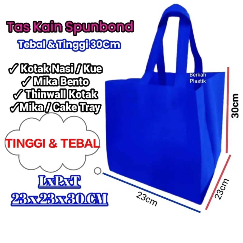 

Tas Press Spunbond Kotak Dus Box Kain Tebal Tinggi Dus Kotak nasi kue