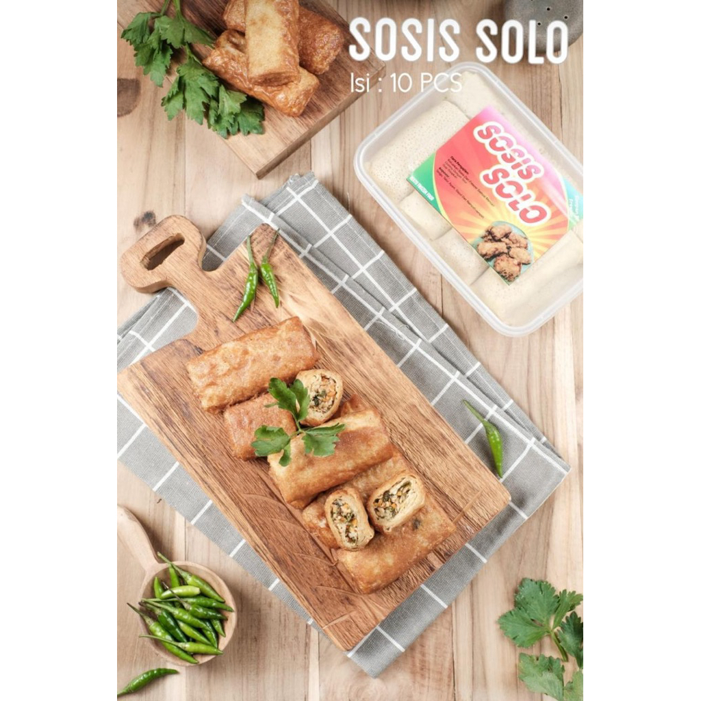 

Sosis Solo Frozen isi 10pcs - Siap Goreng