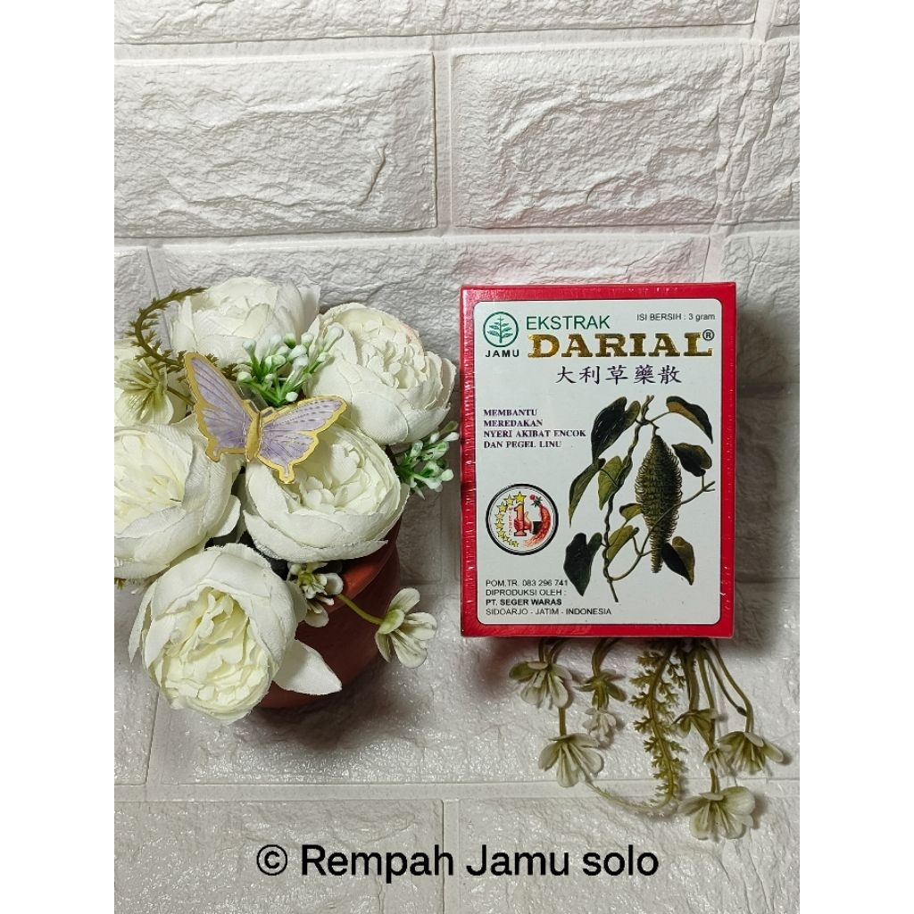 

Jamu Serbuk DARIAL isi 24 sachet | Original BPOM