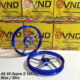 VND VELG AK55 RING 17 HONDA SUPRA X 125 DD VELG RACING SUPRA X125 DOUBLE DISC VND ORIGINAL