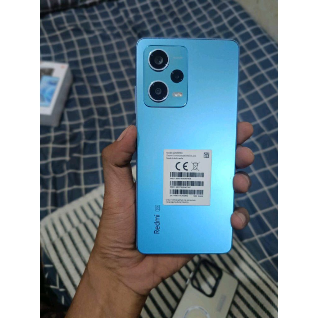 Xiaomi note 12 ram 8/128 fullset kondisi hp mati na ganti mesin