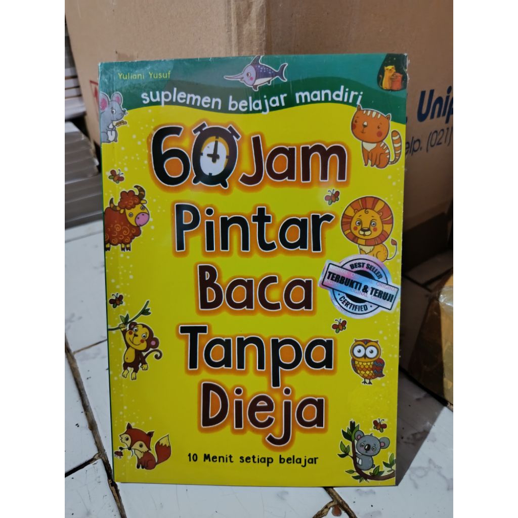 buku suplemen 60jam pintar baca