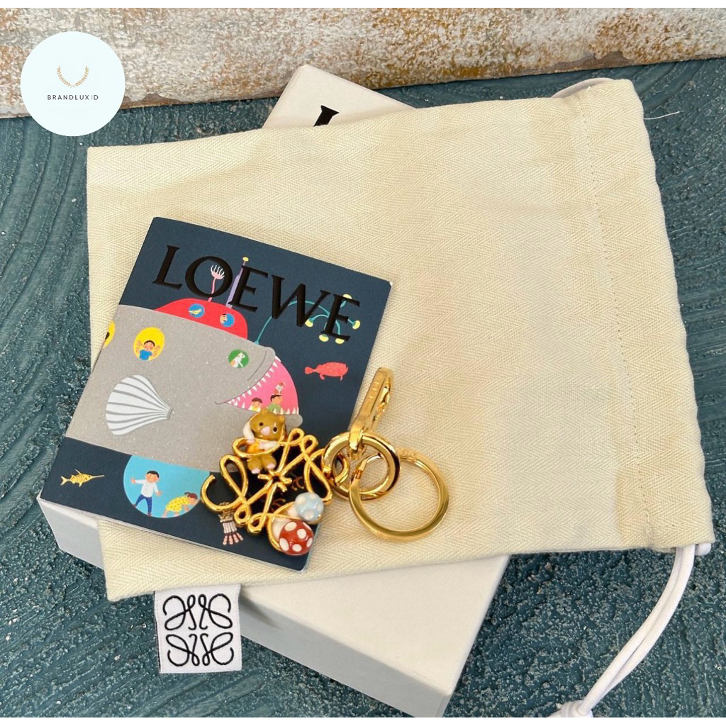 Loewe Bag Charm Chain x Suna Fujita Hamster