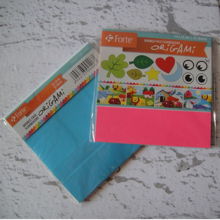

Kertas Lipat Double Side / Origami Forte 10x10 / Origami Forte 18x18 / Paper Craft