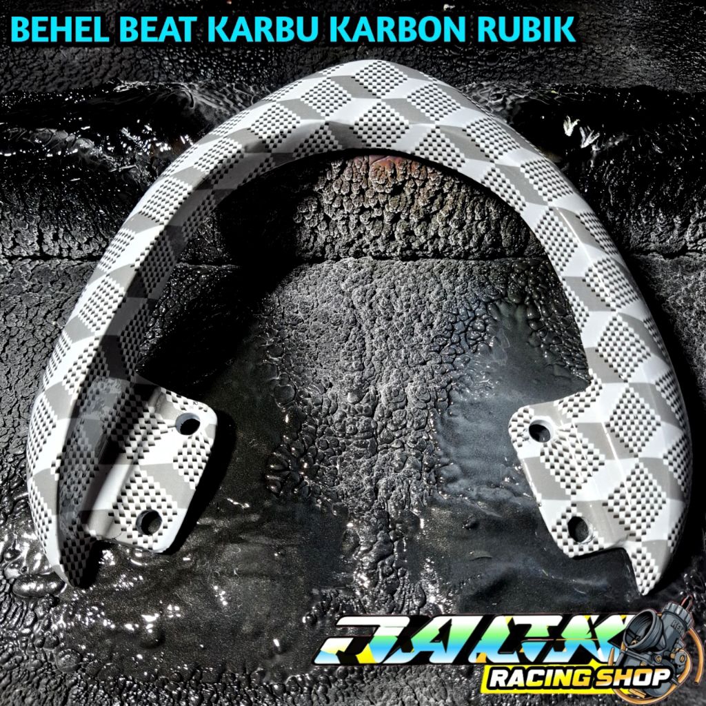 Behel belakang beat karbu BEHEL BEAT KARBU MODEL ORI  BEHEL BEAT KARBU BEAT LAMA KARBON WTP
