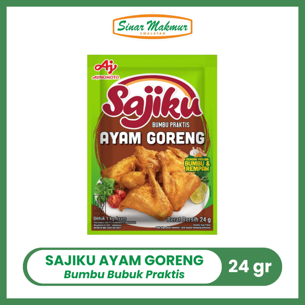

Sajiku Bumbu Ayam Goreng 24gr