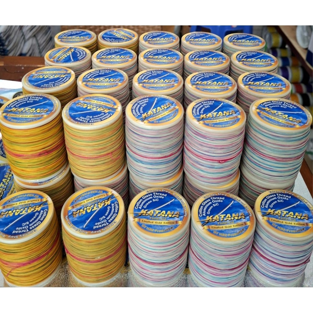 GELASAN KATUN MAMBO KATANA super quality silicone crystal size 60/4'core.2000'yard