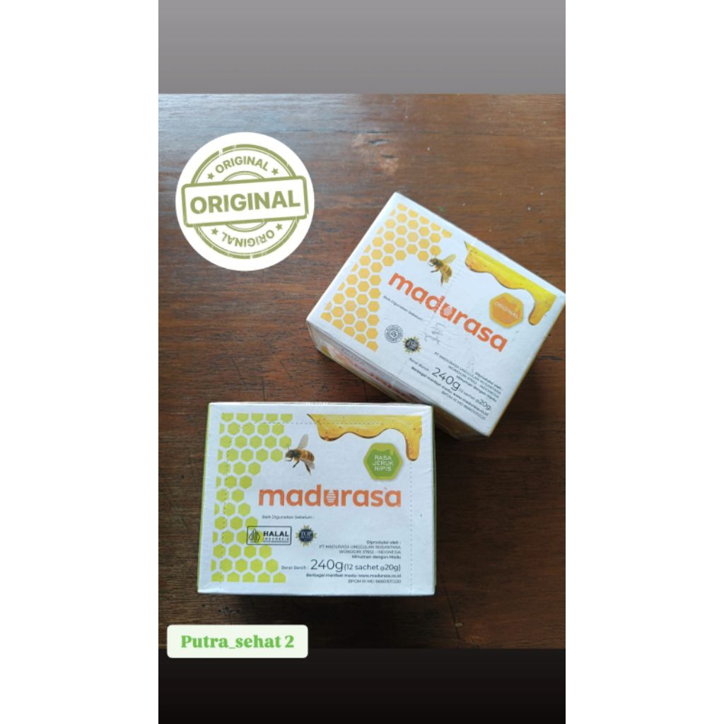 

MADU RASA SACHET ORIGINAL/JERUK NIPIS