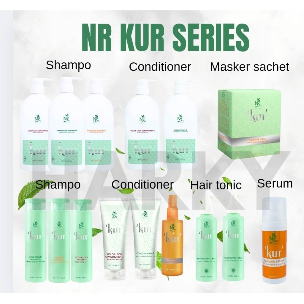 NR KUR REPAIR , COLOR LOCK , HYDROSILK RAMBUT RONTOK RAMBUT TIPIS  RAMBUT SEHAT NR KUR HAIR TONIC , 