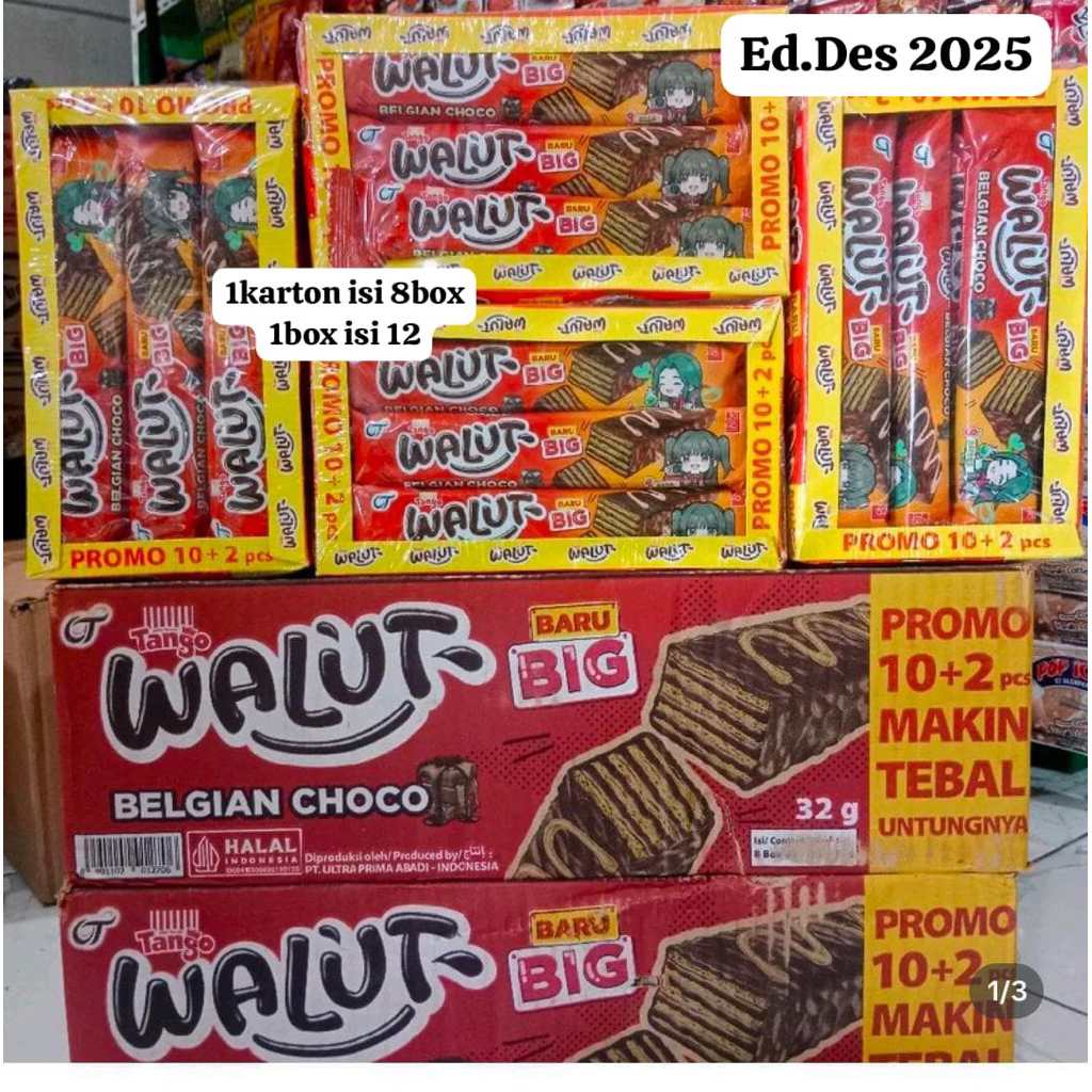 

[BACA DESKRIPSI] TANGO WALUUT KEMASAN BOX ISI 12