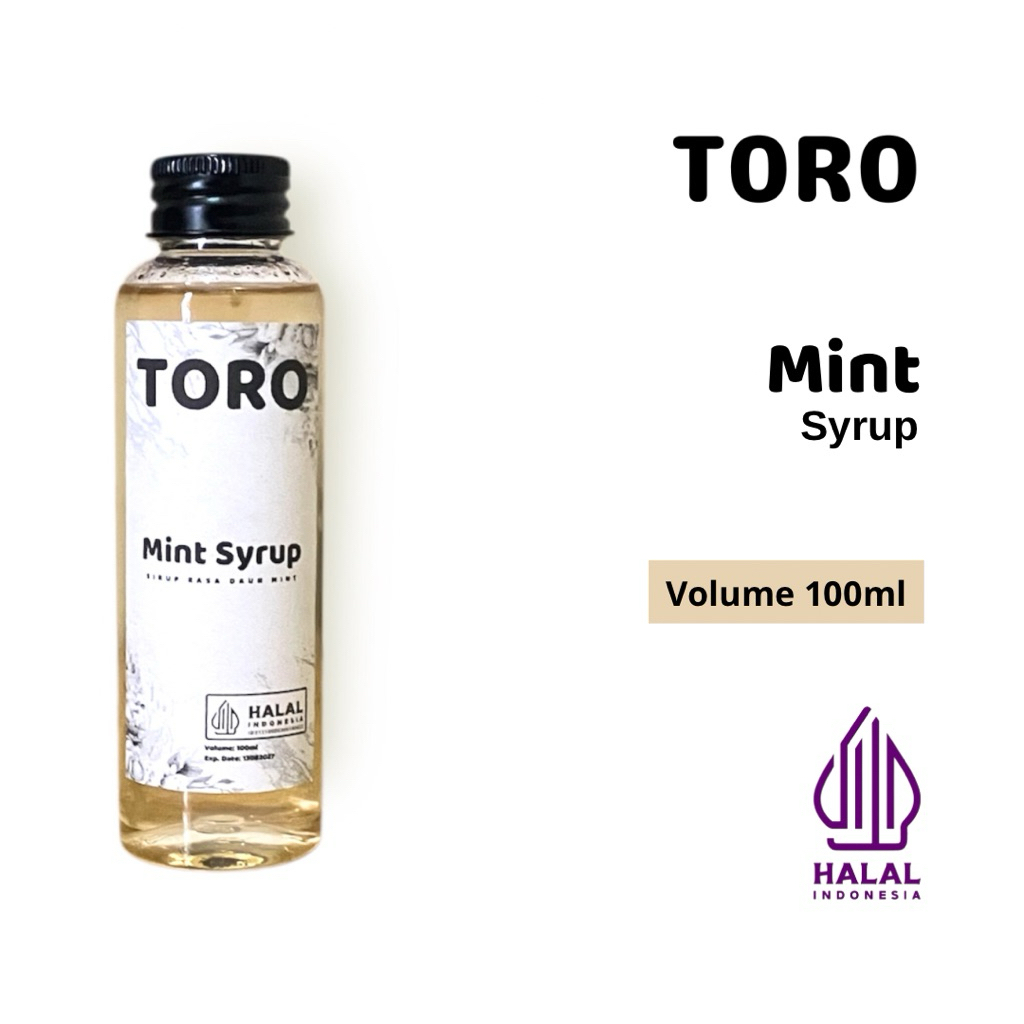 

Mint Syrup 100ml | Sirup Rasa Daun Mint 100ml