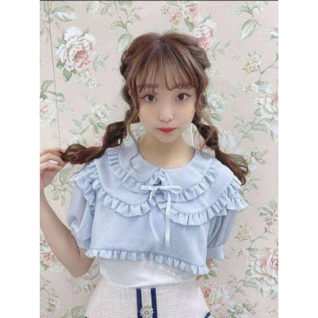 atasan jirai kei crop swankiss