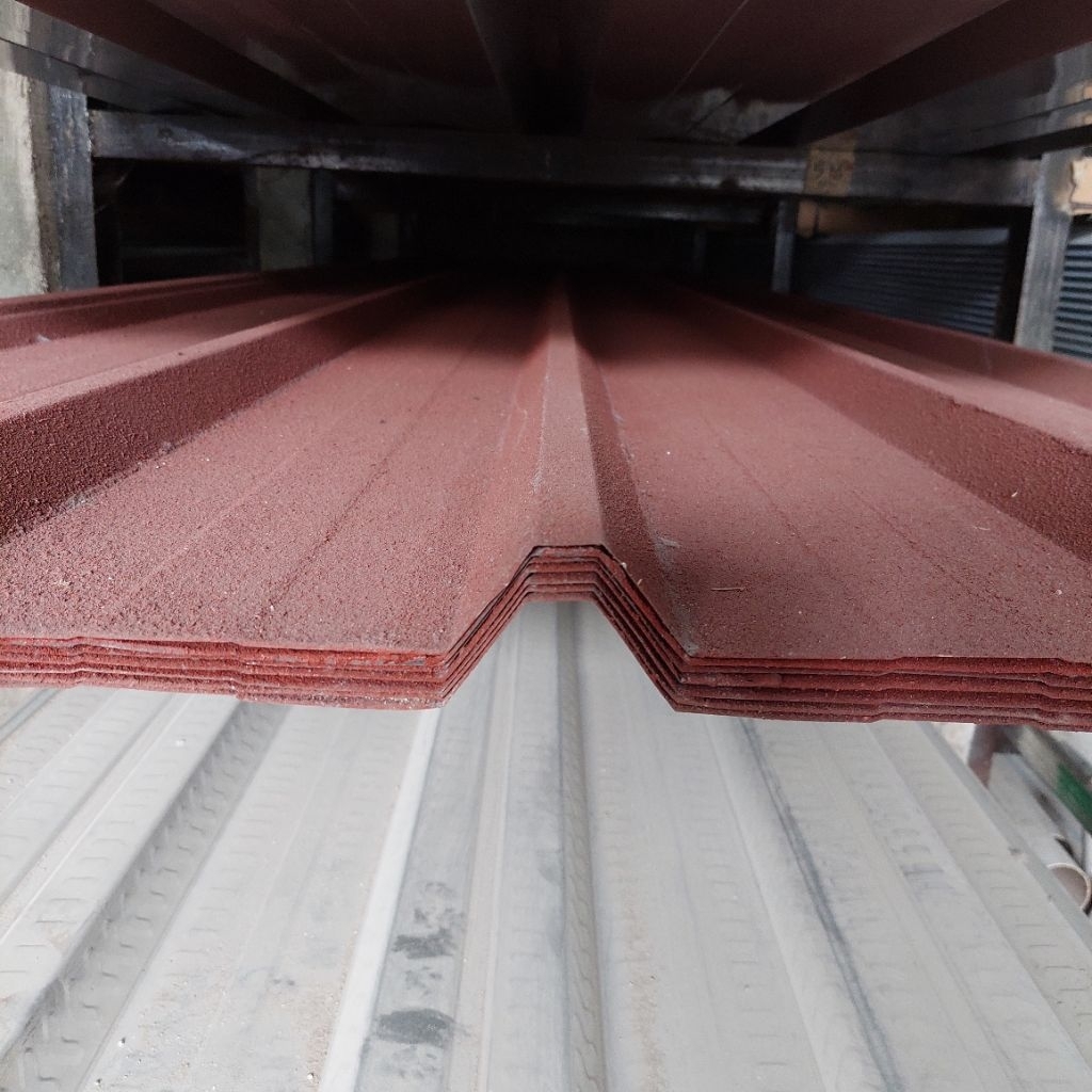 [LBP] - Atap Baja Ringan Spandeck Pasir uk. 0.35 || Atap Baja Ringan Spandeck untuk keperluan kanopi