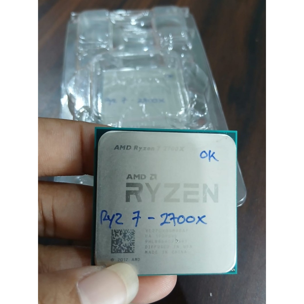 Prosesor AMD Ryzen 7 2700x / 2700 seken original