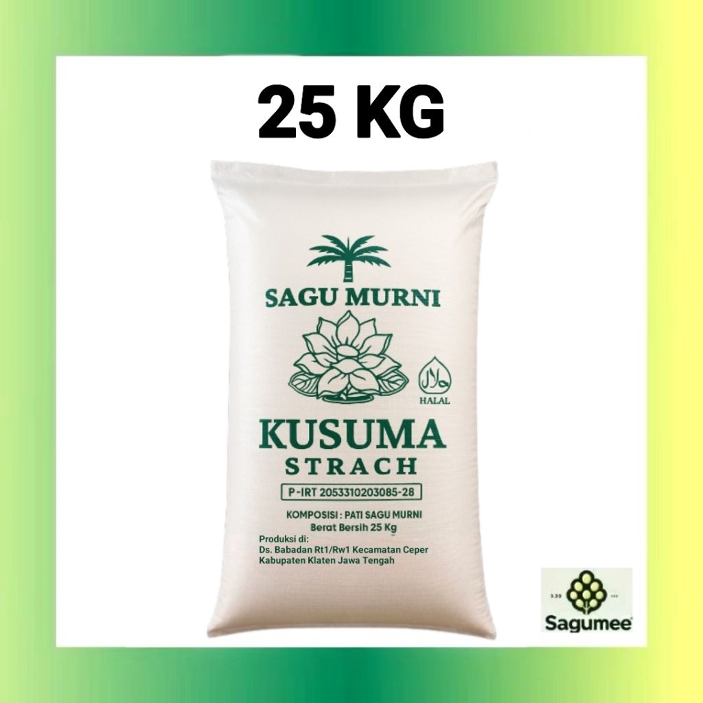 

TEPUNG SAGU 25 KG MERK KUSUMA