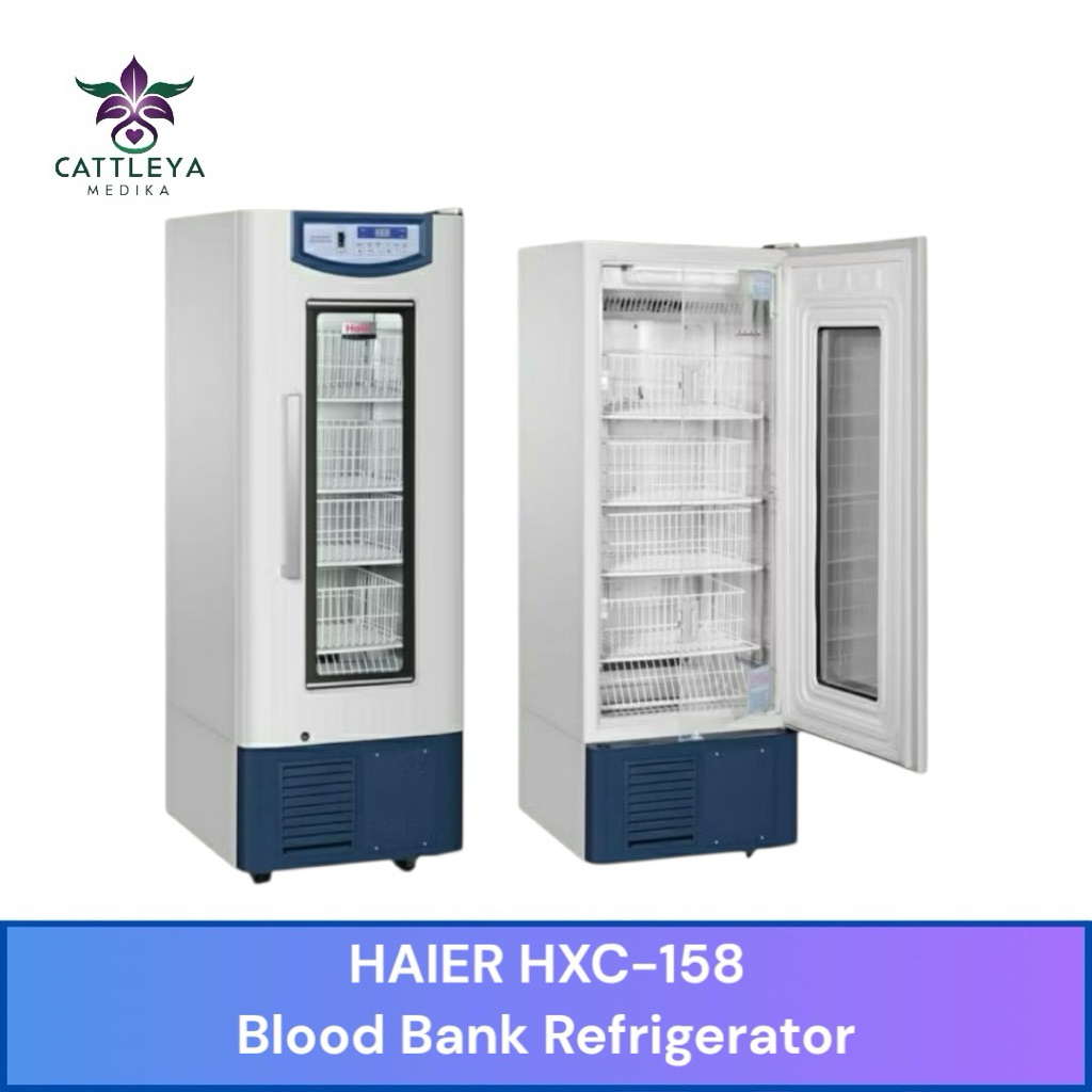 HAIER BLOOD BANK HXC-158 / BLOOD BANK REFRIGERATOR / KULKAS PENYIMPAN DARAH
