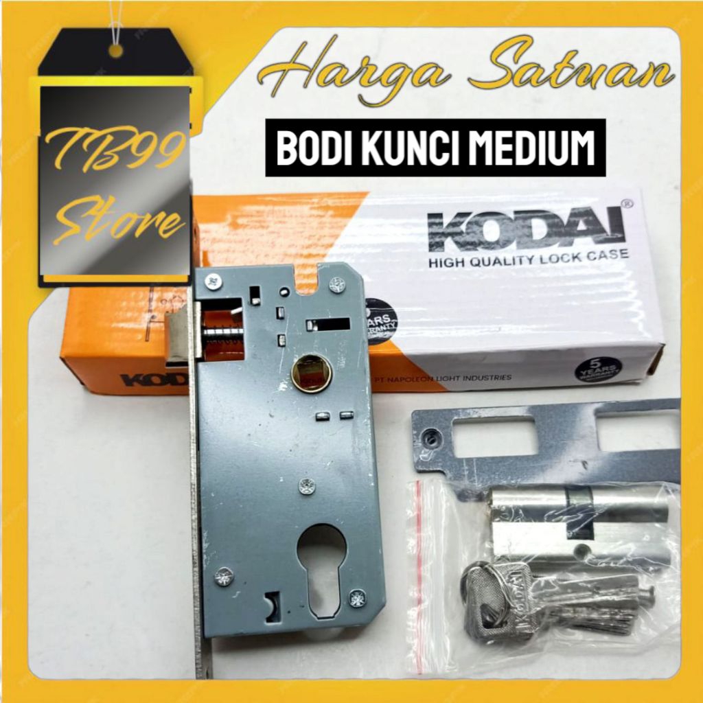 Kodai Bodi Swing Medium, Bodi Kunci Tanggung, Lockcase Kodai SM403AB