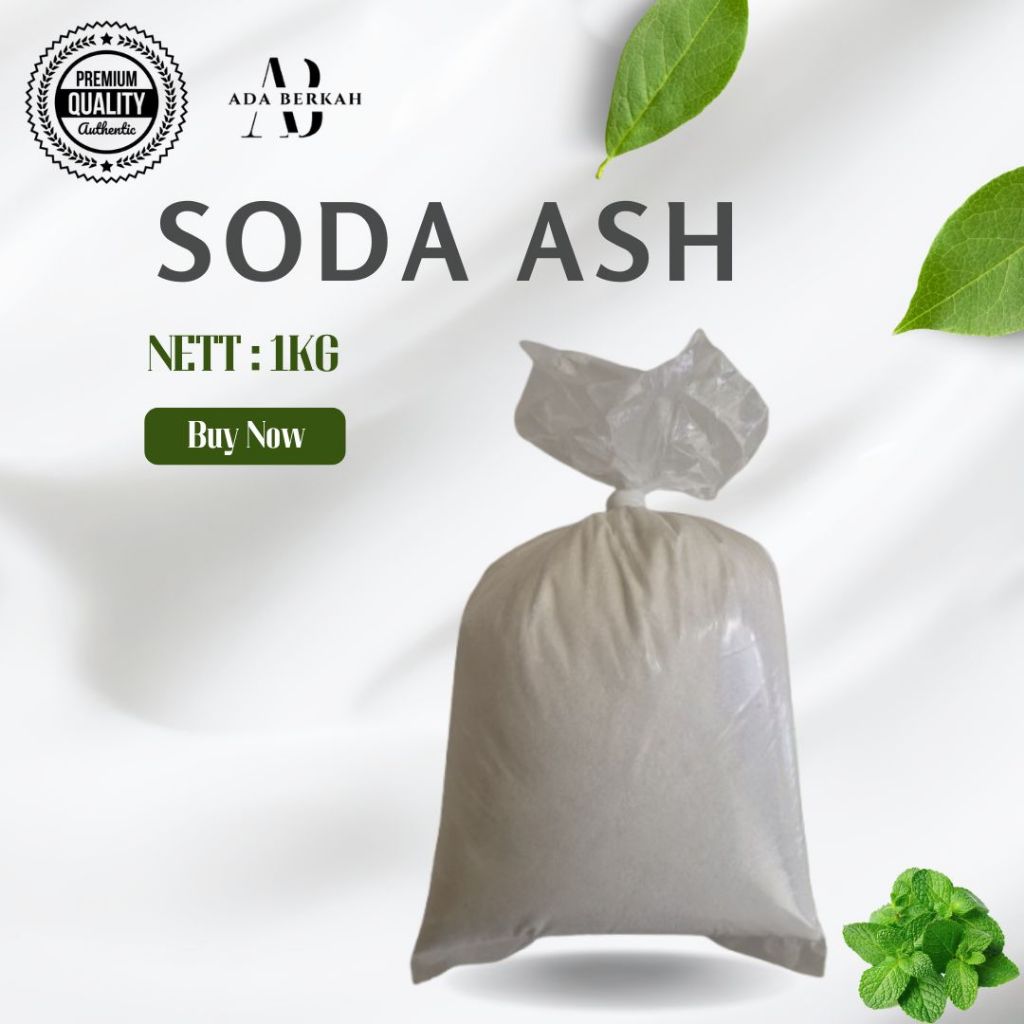 Soda Ash Dense Penjernih Air Kolam Renang 1Kg / Soda Ash Penambah PH Kolam Renang