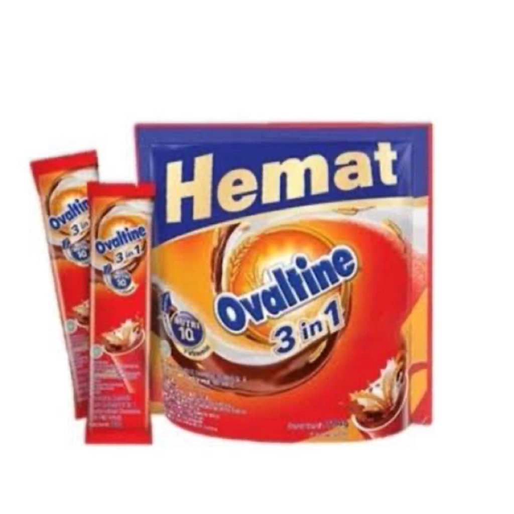 

OVALTINE 3in1 bag 33gram isi 18 sachet