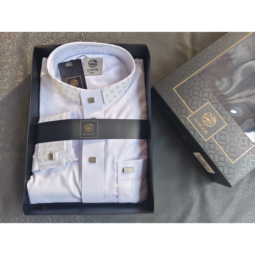 Jubah Putih Al-Noor Premium