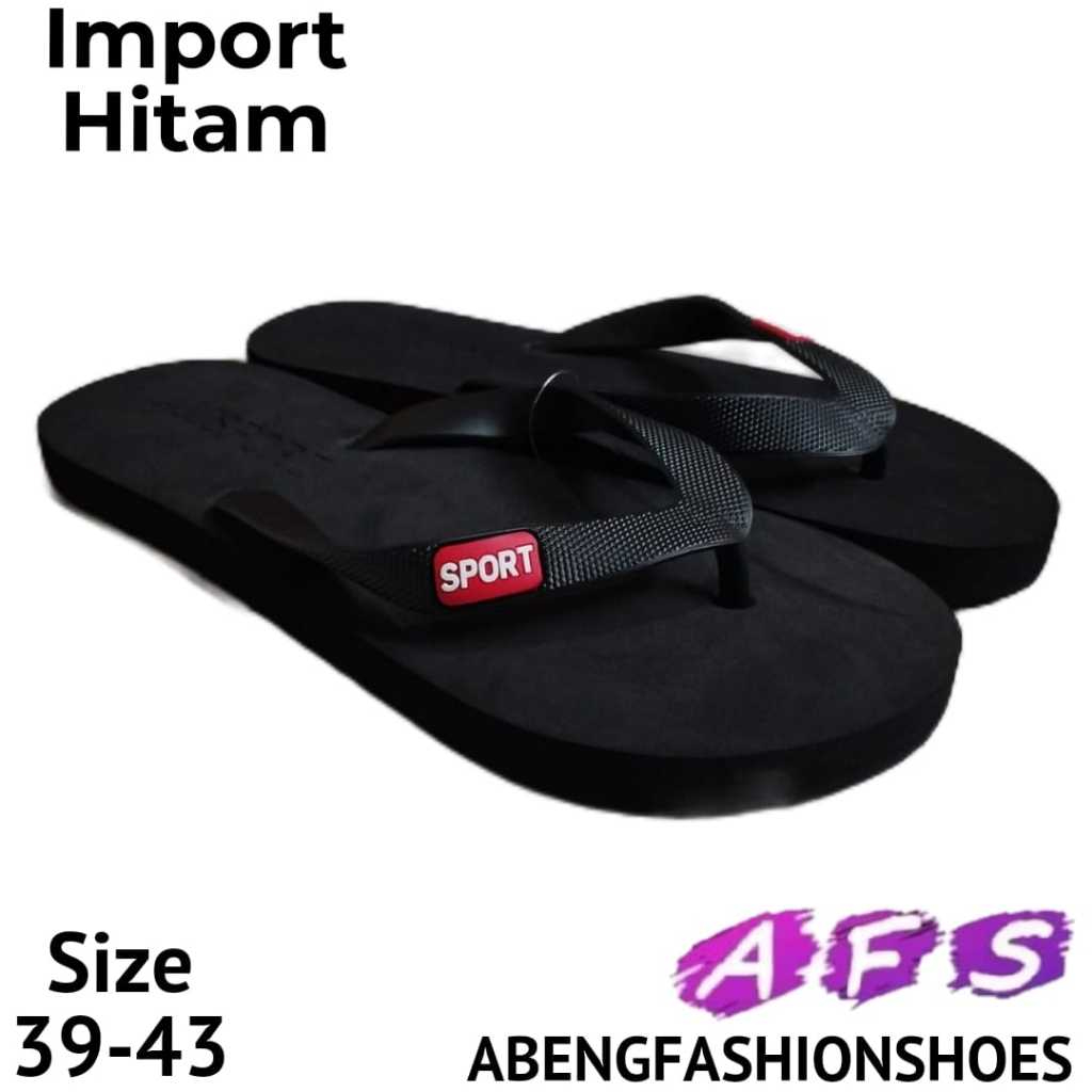 Amsport Sandal Rumah Sandal Jepit Pria Sendal Jepit Dewasa Pria Ukuran 39-44