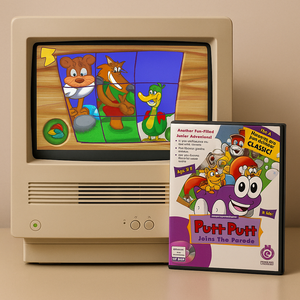 [ PC Games ] Putt-Putt Joins the Parade [ 1995 ]