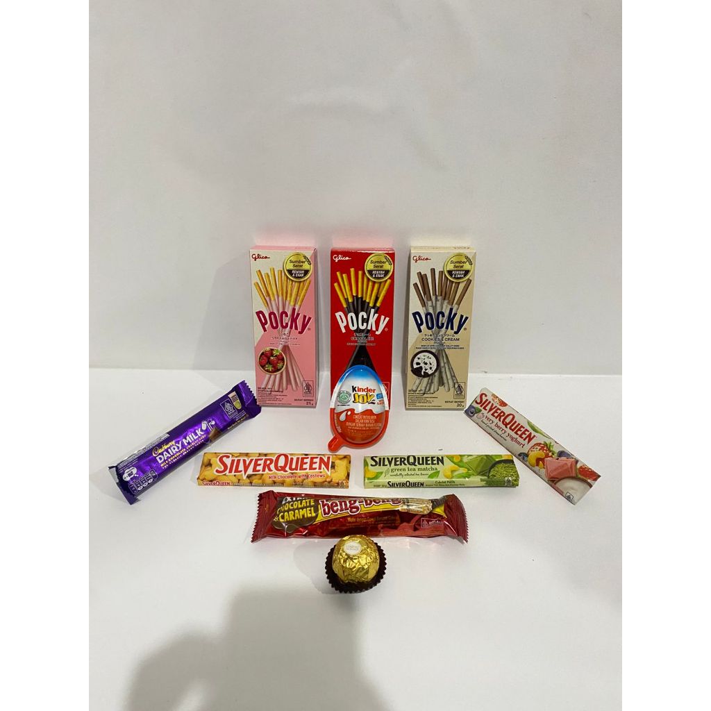 

HANAFLORIST EXTRA COKLAT / ADDITIONAL SNACK COKELAT PERMEN di BUKET / BOX BUNGA [ HANYA TAMBAHAN ]