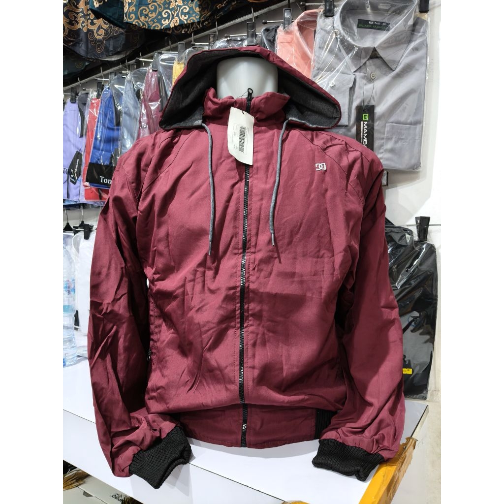jacket parasut bolak balik