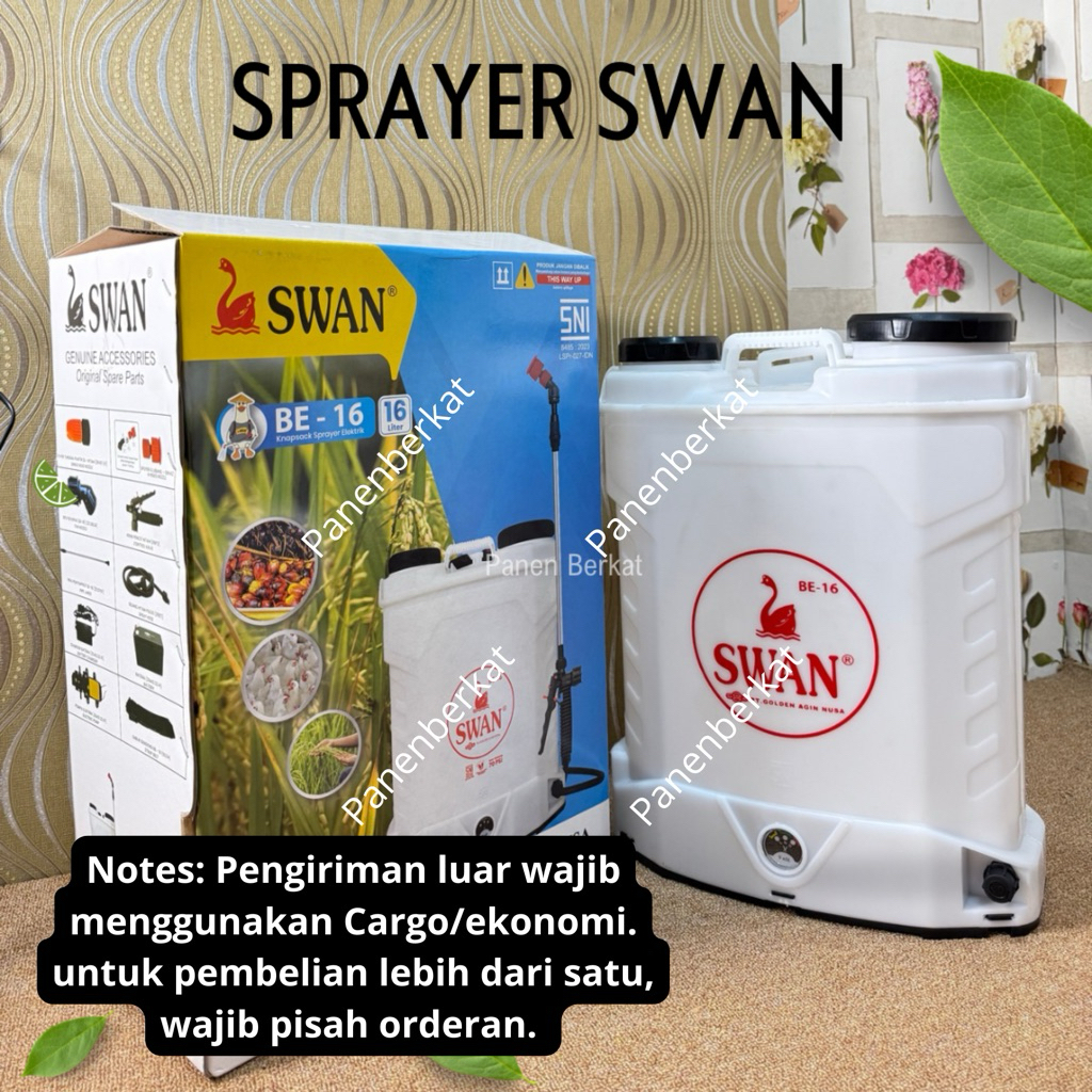 SPRAYER ELEKTRIK SWAN BE-16 | SEMPROTAN TANAMAN | SEMPROTAN PUPUK